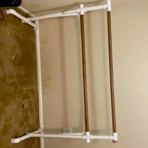 Ballet barre homemade